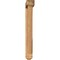 Ekena Millwork Traditional Arts and Crafts Smooth Bracket w/ Offset Brace, Western Red Cedar, 5 1/2"W x 36"D x 44"H BKT0604X36X44TRA03SWR - alternate 2